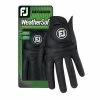 FootJoy WeatherSof Glove Black For The Right Handed Golfer