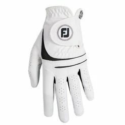 FootJoy Ladies WeatherSof Glove White For The Right Handed Golfer