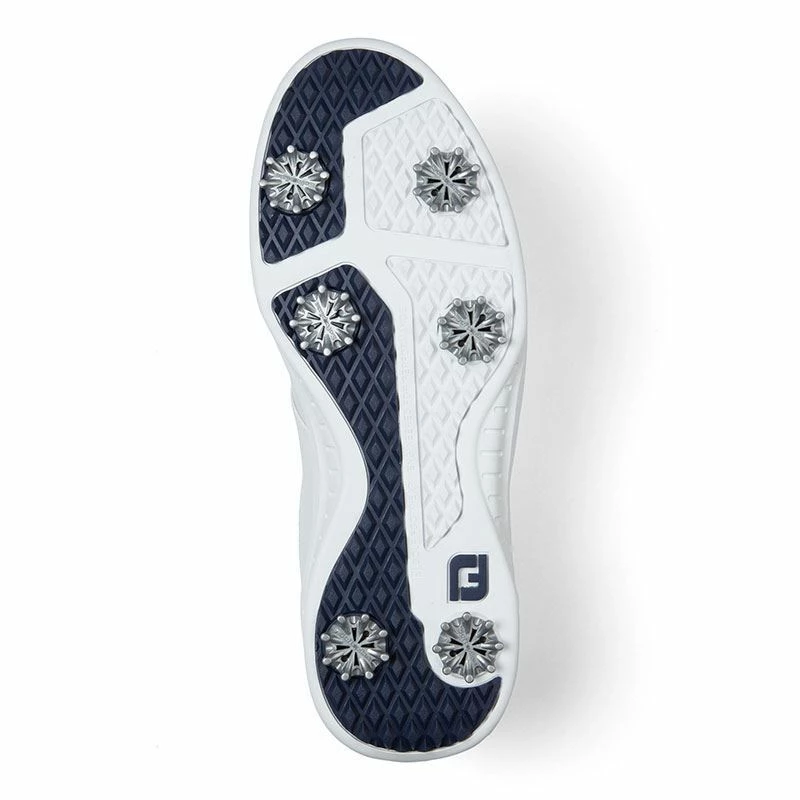 Footjoy Contour Golf Shoes - White - 54113 - Image 3