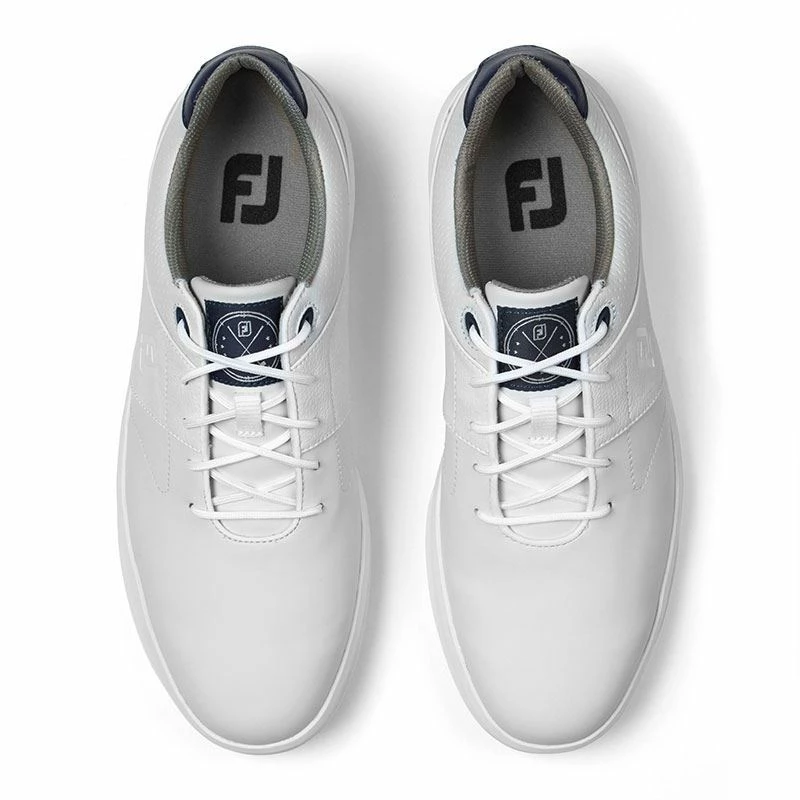 Footjoy Contour Golf Shoes - White - 54113 - Image 4