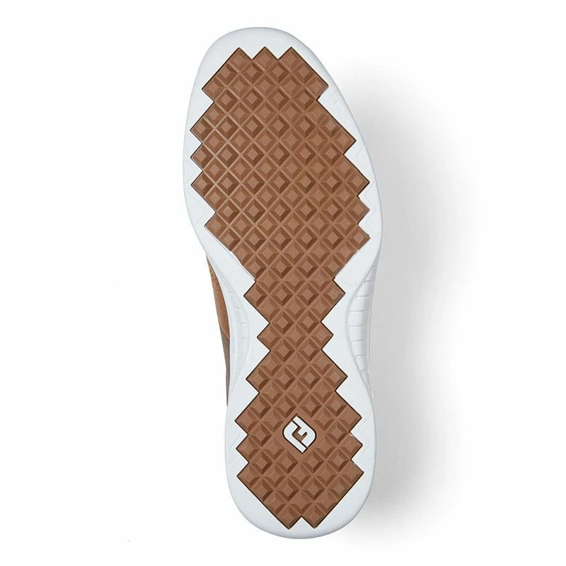 Footjoy Contour Casual Golf Shoes - Brown - 54057 - Image 3