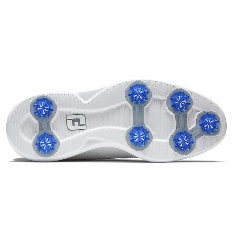 Footjoy Traditions Golf Shoes - White - 57903 - Image 3