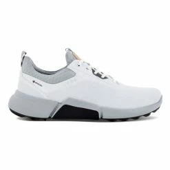 Ecco Mens M Biom H4 Golf Shoes - 108204 - 57876 - White/Concrete