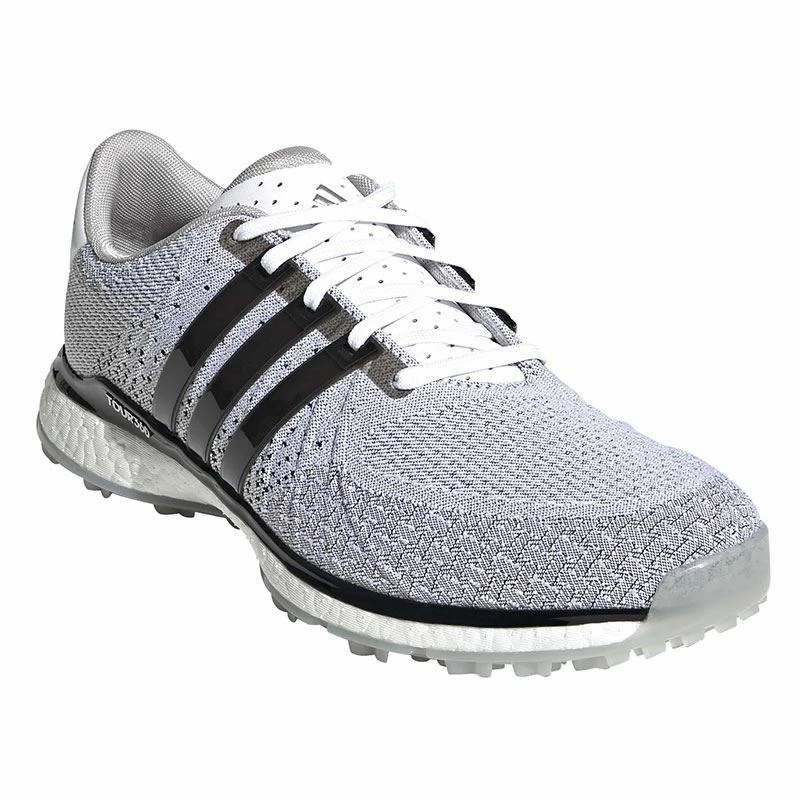Adidas TOUR360 XT-SL TEX Golf Shoes - White/Black/Grey EG4876 - Image 6
