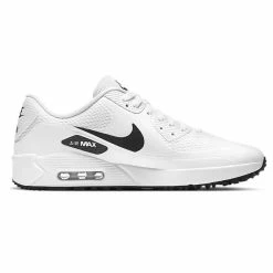Nike Air Max 90 G Golf Shoes - White/Black - CU9978-101