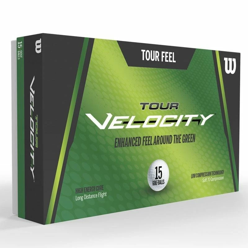 Wilson Tour Velocity Feel 15 Pack Golf Balls - Image 2