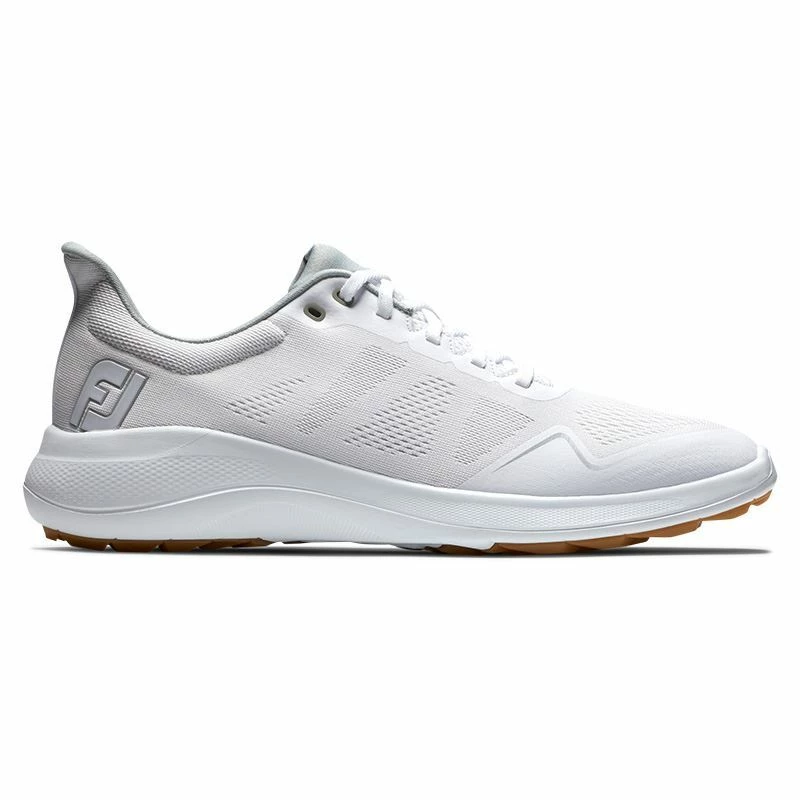 Footjoy Flex Golf Shoes - White 56139 - Image 2