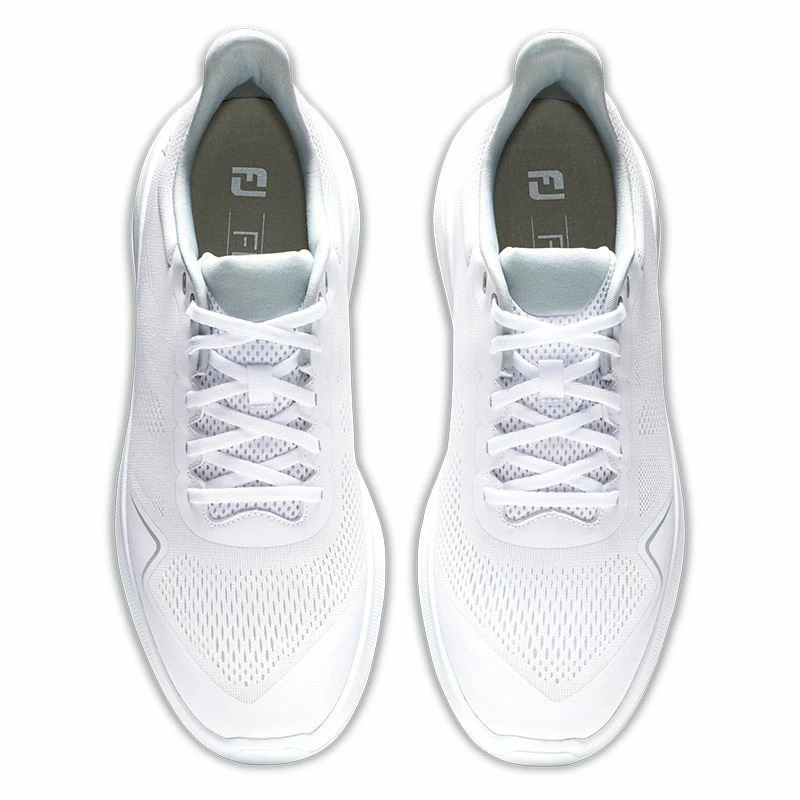 Footjoy Flex Golf Shoes - White 56139 - Image 4
