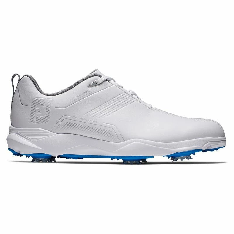 Footjoy EComfort Golf Shoes - White 57702 - Image 2