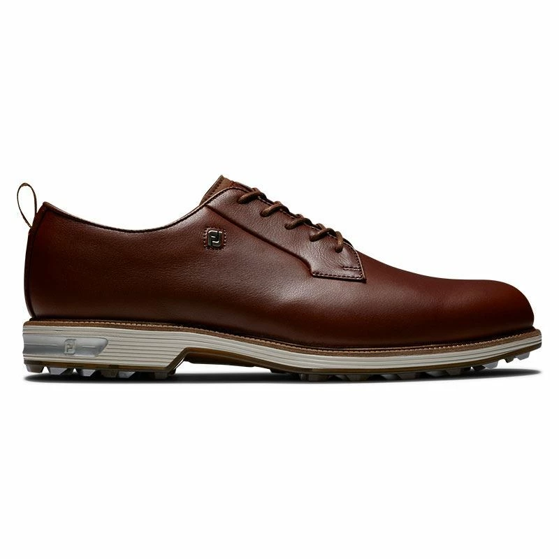 Footjoy Premiere Field Golf Shoes - Brown 53987 - Image 2