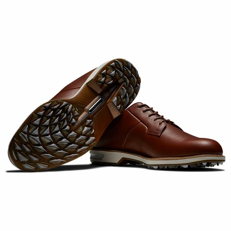 Footjoy Premiere Field Golf Shoes - Brown 53987 - Image 6