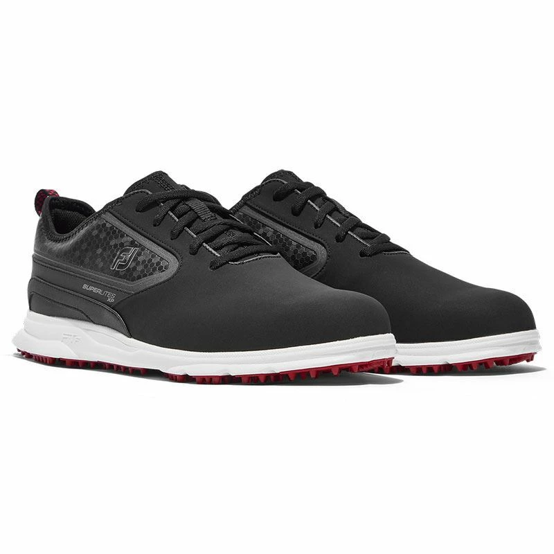 Footjoy Superlites XP Golf Shoes - Black/White 58094 - Image 4