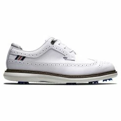 Footjoy Traditions Golf Shoes - White 57910