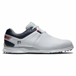 Footjoy Pro SL Golf Shoes - White/Navy 53074