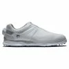 Footjoy Pro SL BOA Golf Shoes - White/Gray 53078