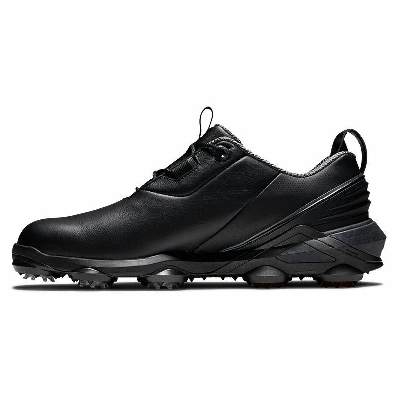 Footjoy Tour Alpha Golf Shoes - Black/ Charcoal 55507 - Image 3