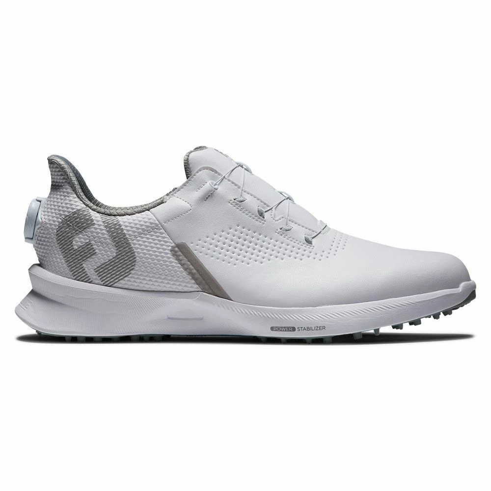 Footjoy Fuel BOA Golf Shoes - White/Grey 55446