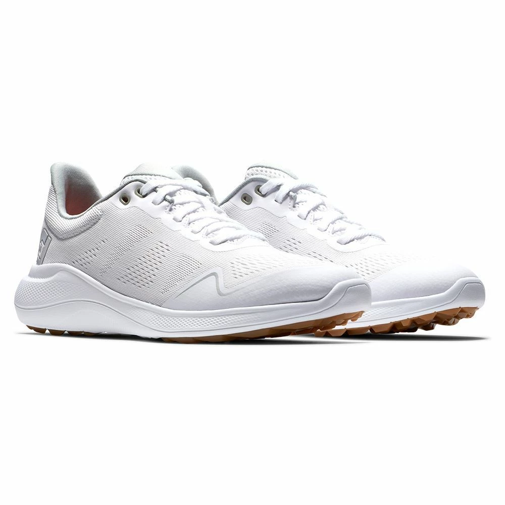 Footjoy Ladies Flex 2022 Golf Shoes - White 95764 - Image 6