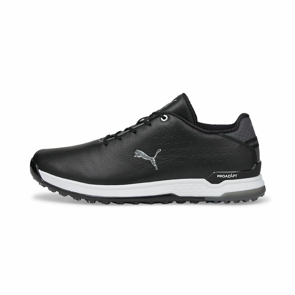 Puma AlphaCat Leather Golf Shoes - Black 376044 02 - Image 5