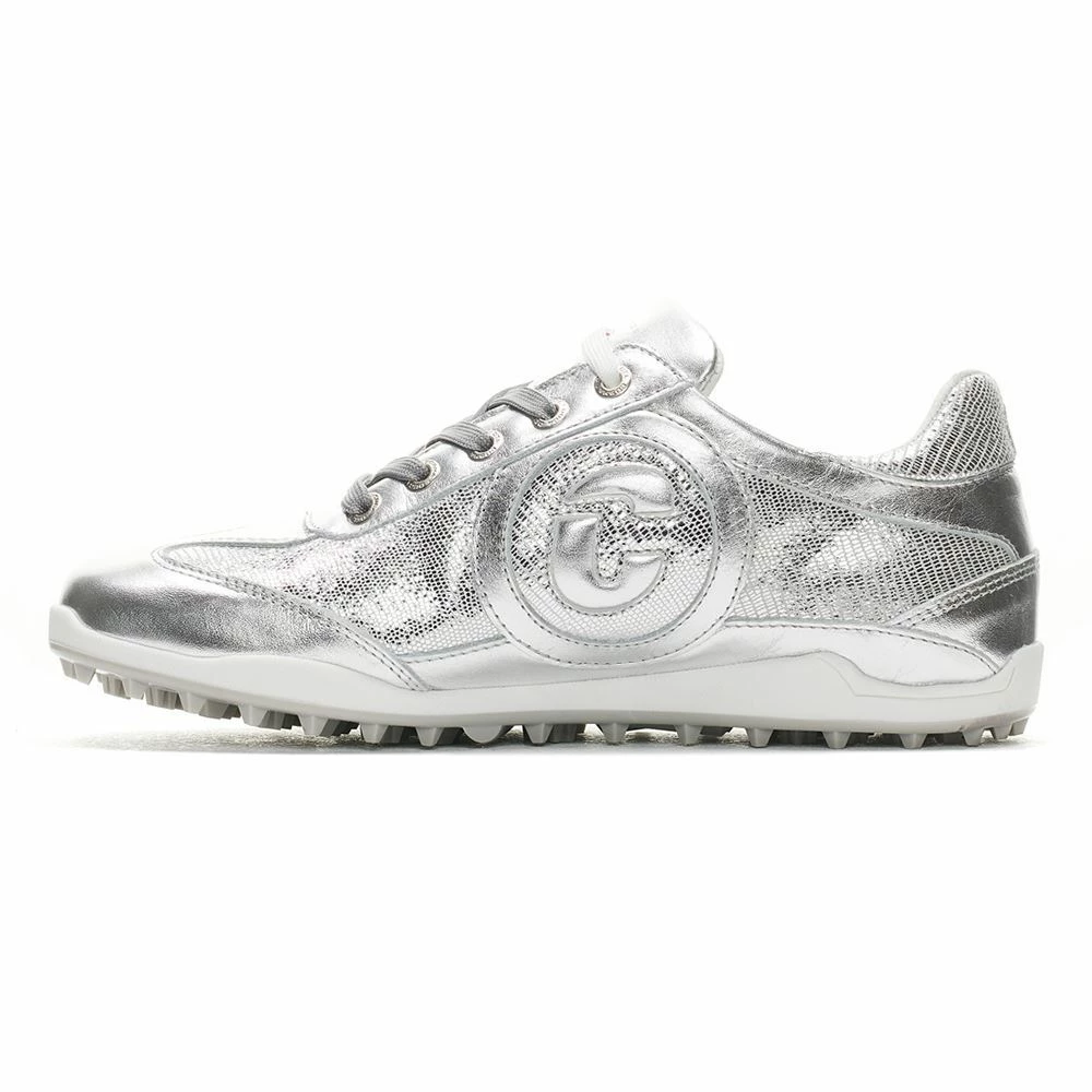 Duca Kubananeo Ladies Golf Shoes - Silver - Image 3