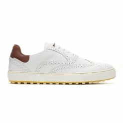 Duca Regent Golf Shoes - White