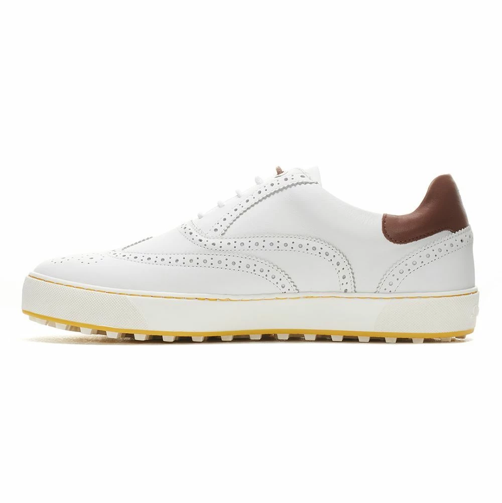 Duca Regent Golf Shoes - White - Image 3