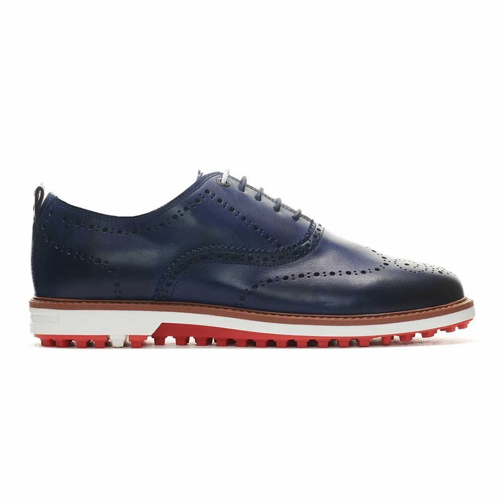 Duca Churchill Golf Shoes - Royal Blue - Image 2