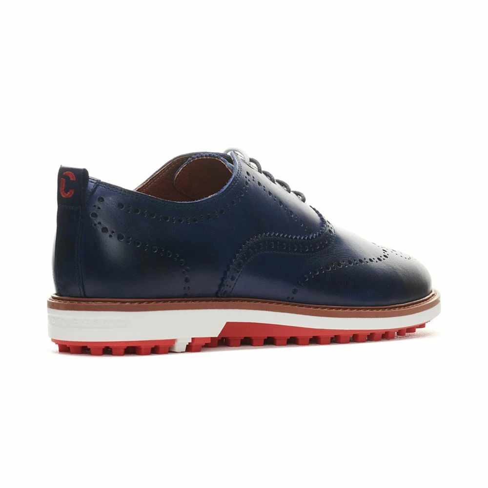 Duca Churchill Golf Shoes - Royal Blue - Image 4
