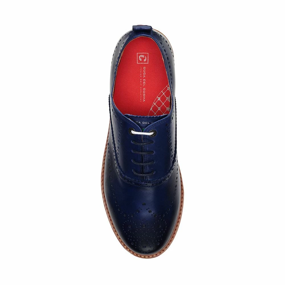 Duca Churchill Golf Shoes - Royal Blue - Image 5