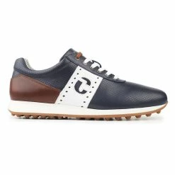 Duca Belair Golf Shoes - Navy/Cognac