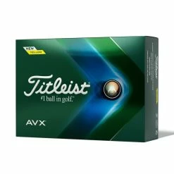 Titleist AVX Yellow Golf Balls