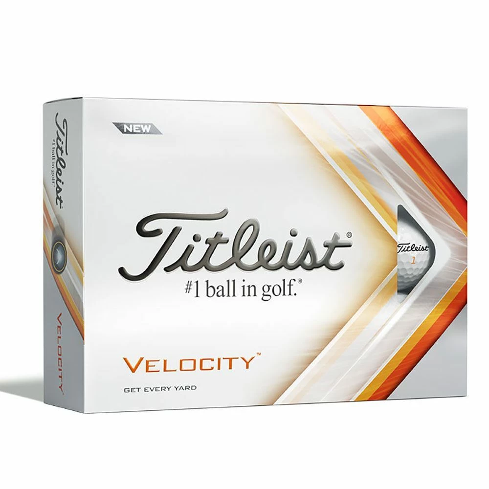 Titleist Velocity White Golf Balls 2022 - Image 2