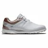Footjoy Pro SL Ladies Golf Shoes - White/Rose - 98140