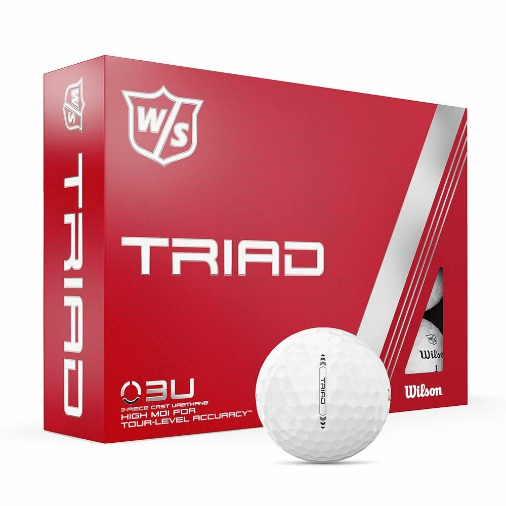 Wilson Triad White Golf Balls - Image 4