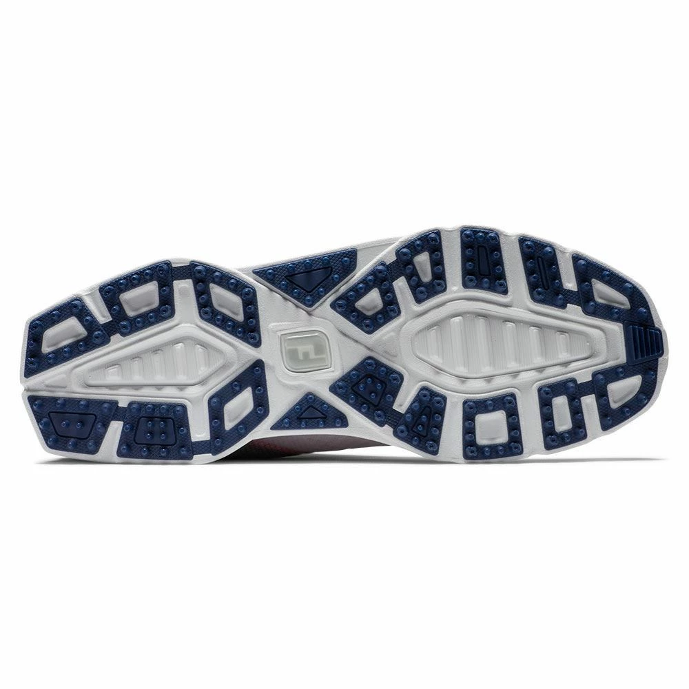 Footjoy Ladies Pro SL Sports Golf Shoes White Navy 98147 - Image 4
