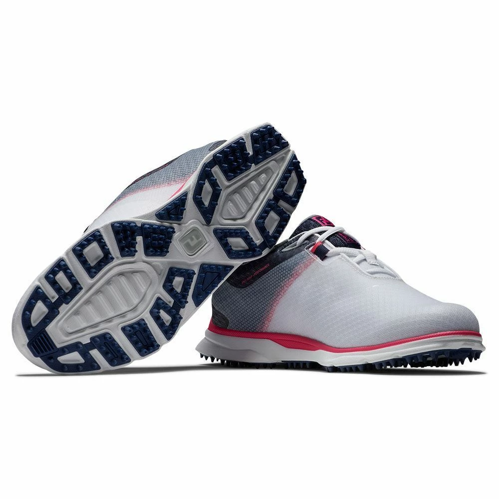 Footjoy Ladies Pro SL Sports Golf Shoes White Navy 98147 - Image 5