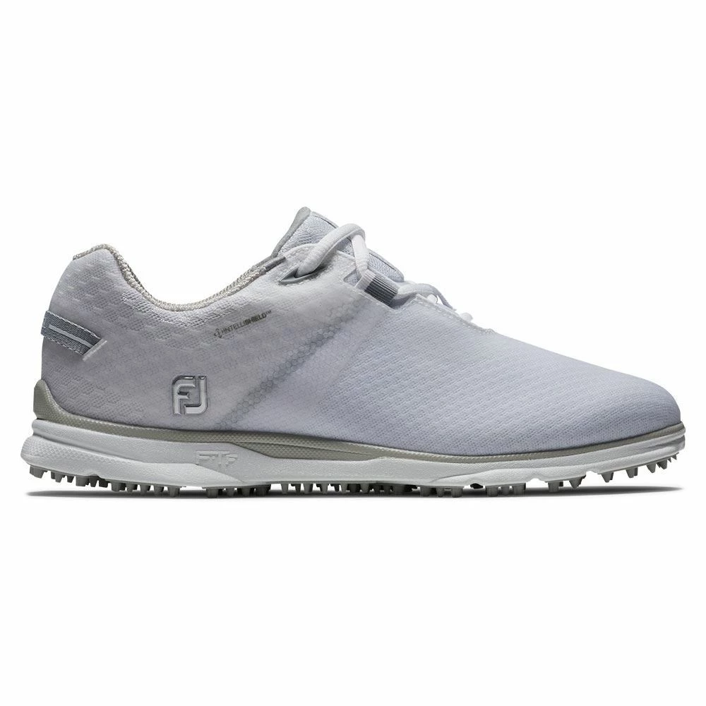 Footjoy Ladies Pro SL Sports Golf Shoes White Grey 98144 - Image 2