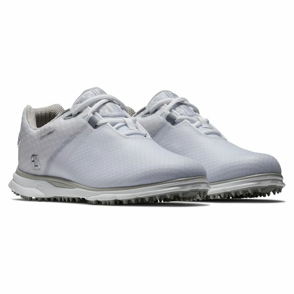 Footjoy Ladies Pro SL Sports Golf Shoes White Grey 98144 - Image 4