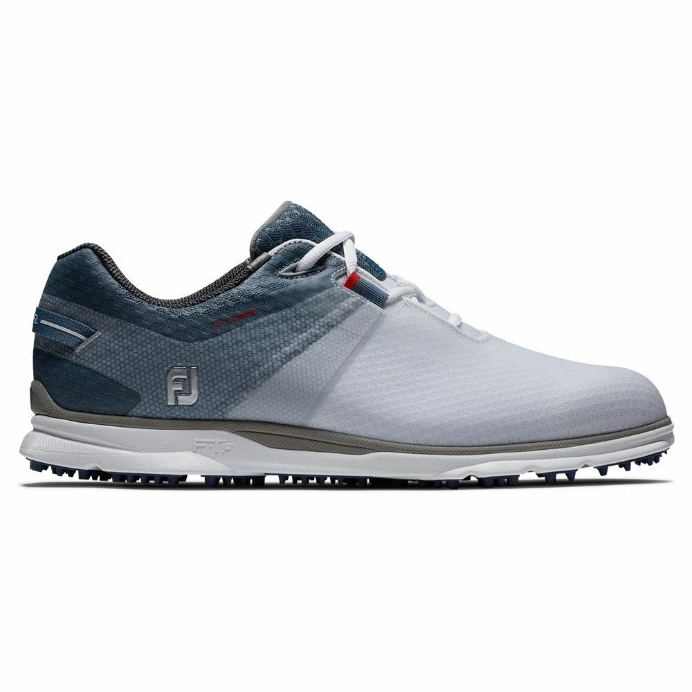 Footjoy Pro SL Sports Golf Shoes White Navy 53854 - Image 2