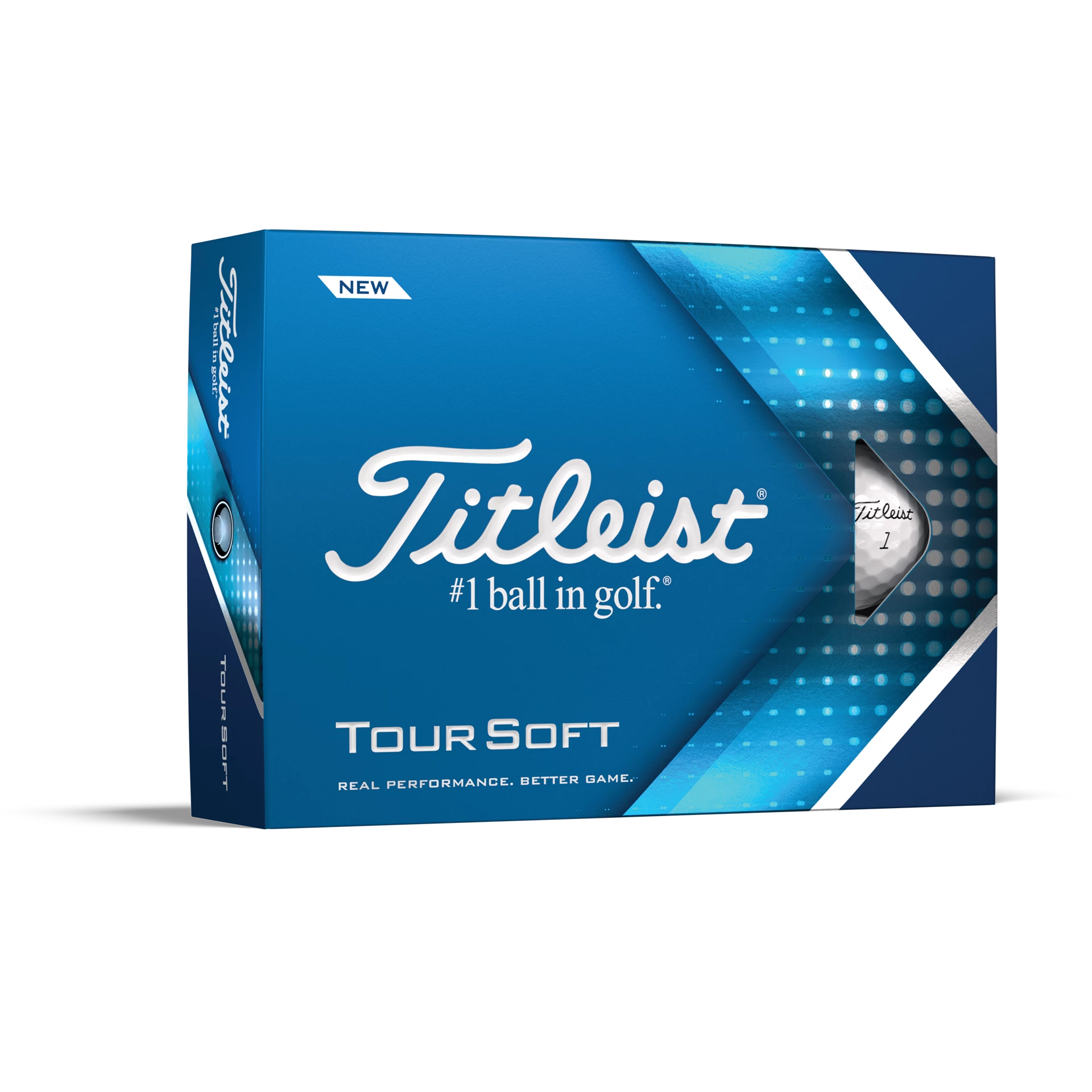 Titleist Tour Soft Golf Ball White - New 2022 - Image 2