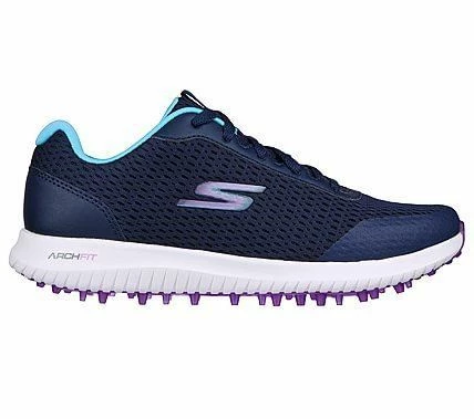 Skechers Max Fairway 3 Ladies Golf Shoes Navy - Image 2