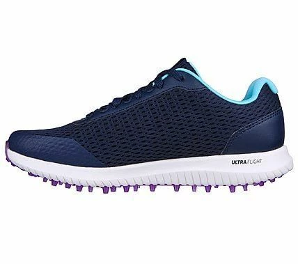 Skechers Max Fairway 3 Ladies Golf Shoes Navy - Image 3