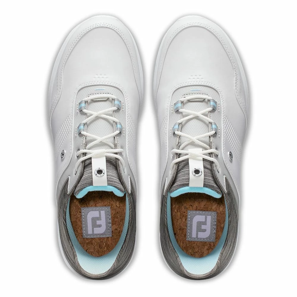 Footjoy Stratos Ladies 90119 White/Grey - Image 5