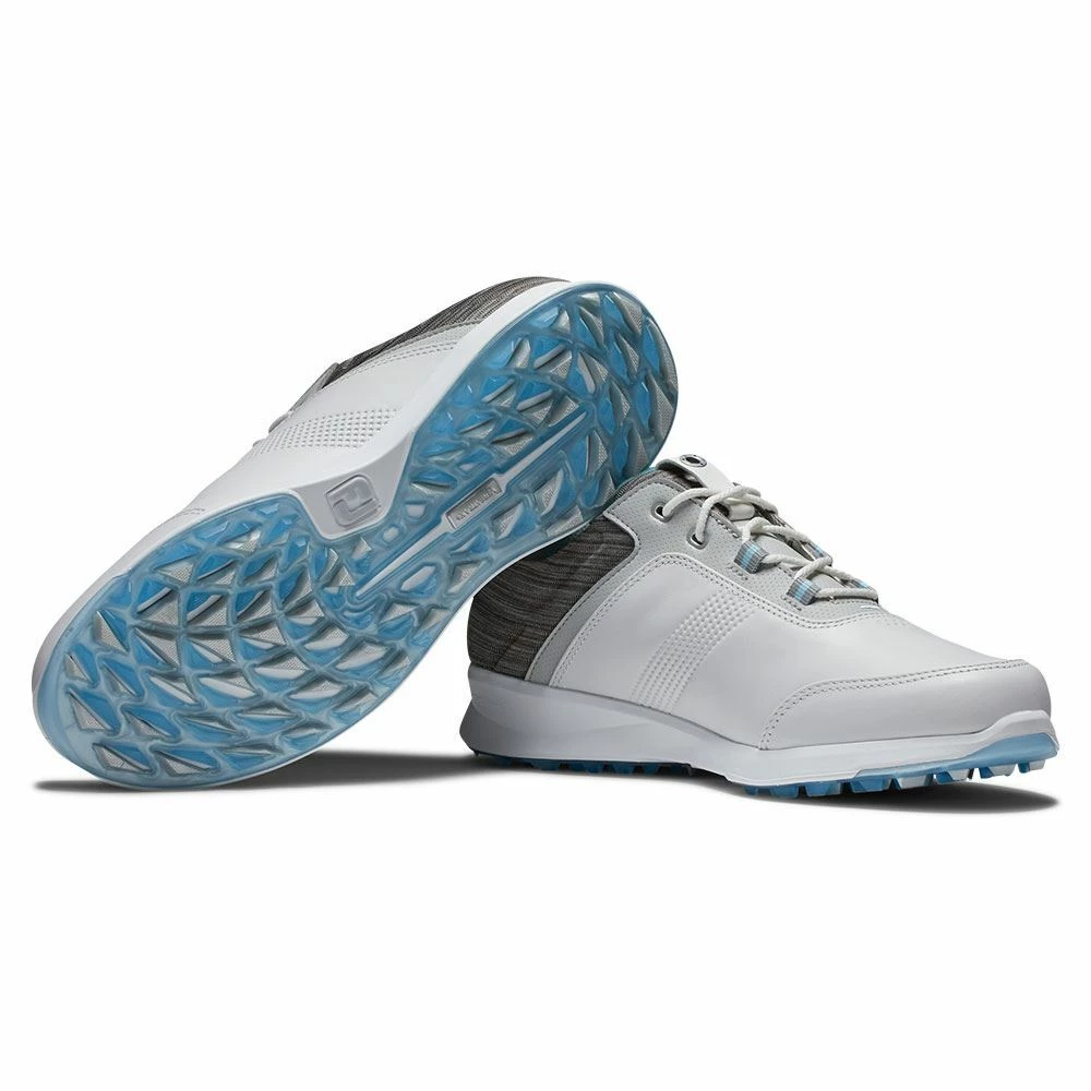 Footjoy Stratos Ladies 90119 White/Grey - Image 6