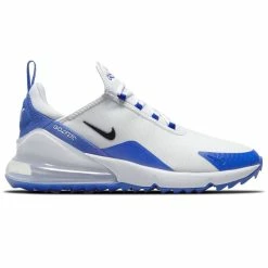 Nike Air Max 270 Golf Shoes - White/Blue CK6483 106