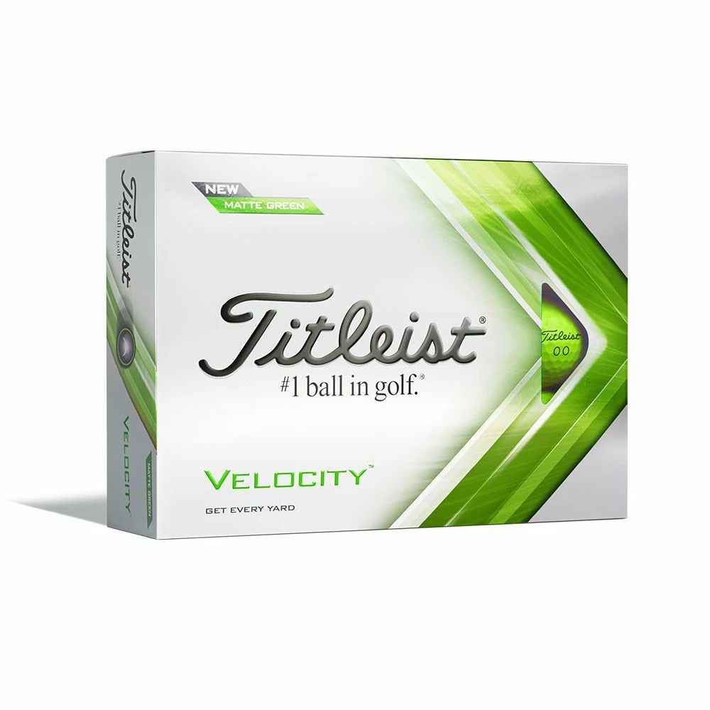Titleist Velocity Green Golf Balls 2022 - Image 2