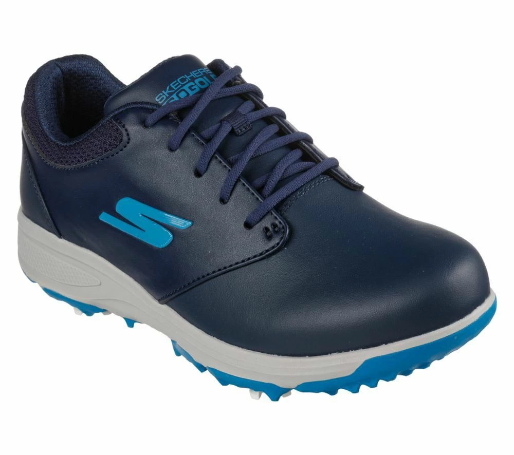 Skechers Jasmine Golf Shoes 123050 Navy Turquoise - Image 4