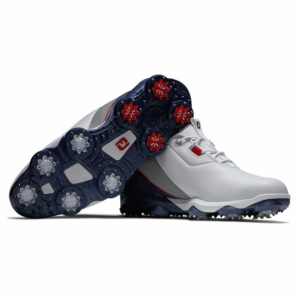 Footjoy Tour Alpha Golf Shoes White Navy 55500 - Image 4