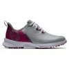 Footjoy Ladies Fuel Golf Shoes Grey Berry 92599