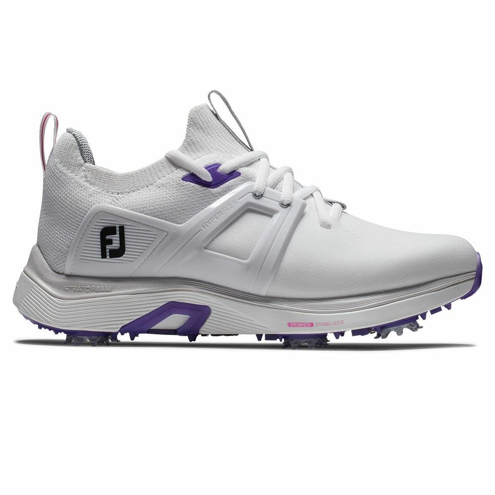 Footjoy Ladies Hyperflex Golf Shoes White Purple 98167